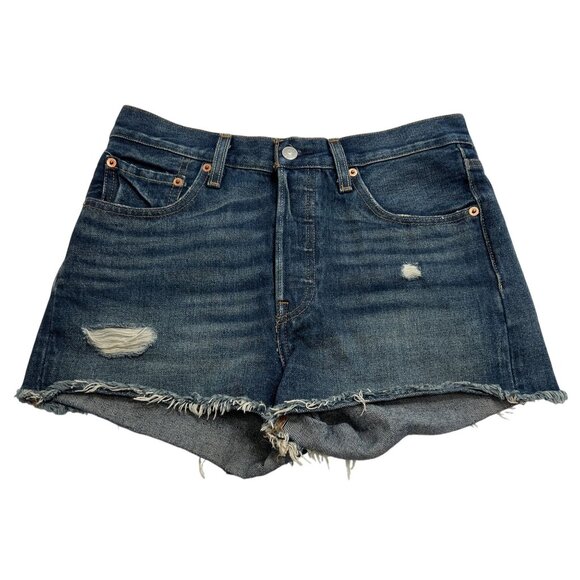 Levi's 501 Original Shorts in Silver Lake Medium Wash - Picture 1 of 6